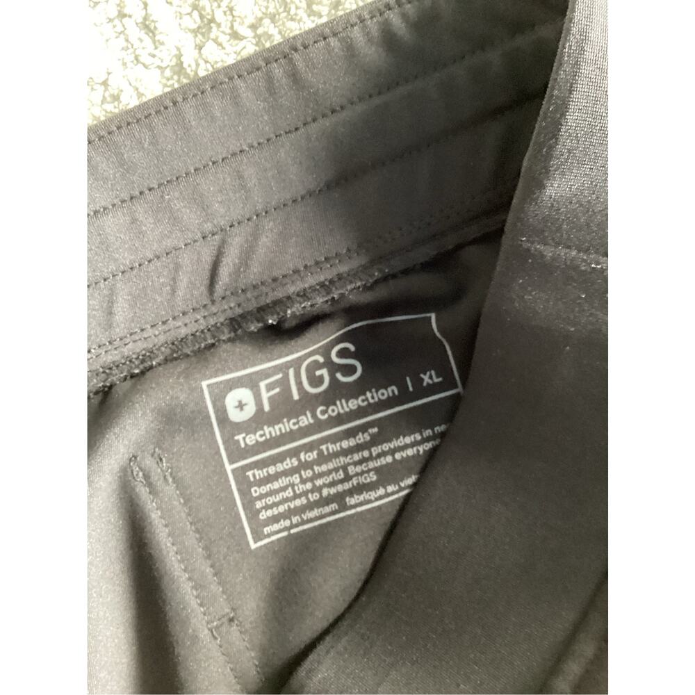 Figs Black Zamora Jogger Scrub Pants Size XL black - Picture 8 of 12